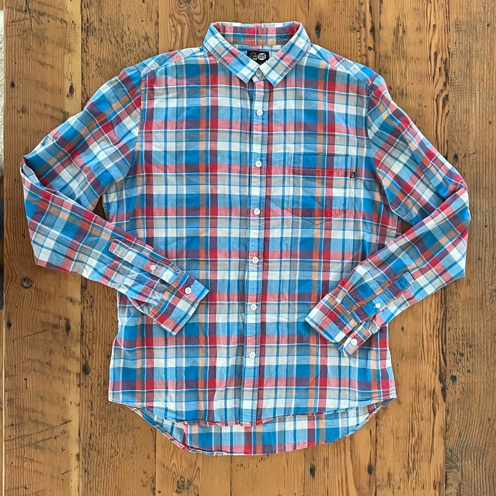 [SOLD] Cheap Monday Organic Cotton Plaid Button Down